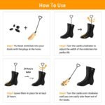 1-Pair: Adjustable Boot Stretcher - Image 8