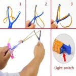 10-Piece: Amazing Led Light Arrow Rocket Helicopter Flying Toy - Image 4