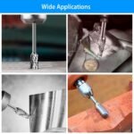 10-Piece: Double Cut Carbide Rotary Die Grinder Bit Set - Image 12