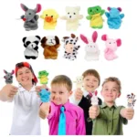 10-Piece Set: Cute Finger Puppets Baby Mini Plush Toys - Image 6