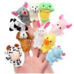 10-Piece Set: Cute Finger Puppets Baby Mini Plush Toys - Image 4