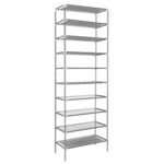 10-Tier Shoe Rack Shelves 27 Pairs Shoes Organizer - Image 3