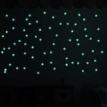 100-Pieces: Colorful Luminous Stars Plastic Wall Sticker - Image 9
