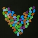 100-Pieces: Glow in the Dark Luminous Stones - Image 3