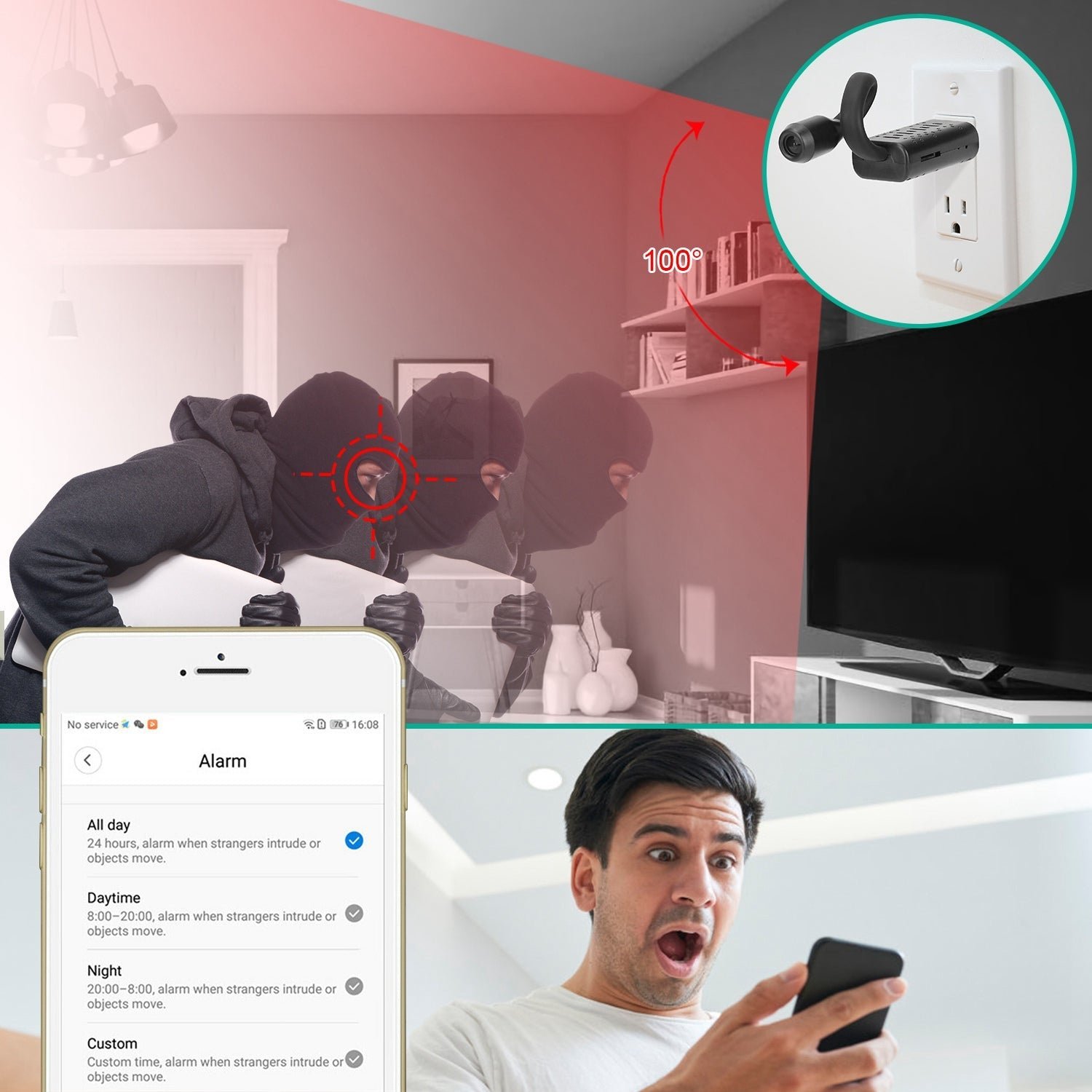 1080P HD Mini USB IP Camera Motion Detection - Image 12