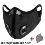 11-Piece Set: Breathable Bacteria-Proof Sport Face Mask with Activated Carbon PM 2.5 - Image 14