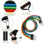 11-Piece Set: Resistance Bands Set Fitness - Image 4
