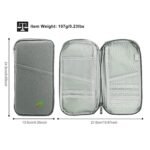 12 Pocket Travel Passport Wallet - Image 60