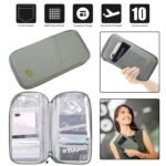 12 Pocket Travel Passport Wallet - Image 66