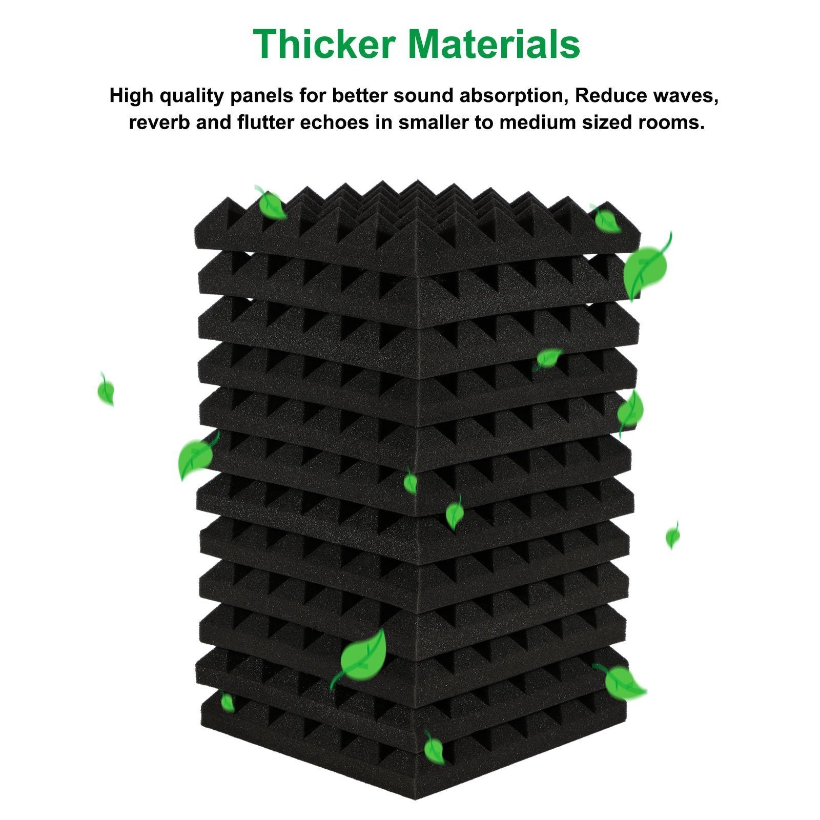 12-Pack: Sound Absorbing Foam for Recording Studio - Image 5