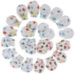 12-Pair: Newborn Baby No-Scratch Mittens - Image 2
