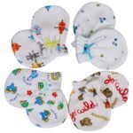 12-Pair: Newborn Baby No-Scratch Mittens - Image 8