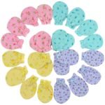 12-Pair: Newborn Baby No-Scratch Mittens - Image 3