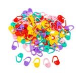 120-Pack: Mix Color Plastic Knitting Tools Locking Stitch Markers Crochet - Image 7