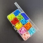 120-Pack: Mix Color Plastic Knitting Tools Locking Stitch Markers Crochet - Image 9