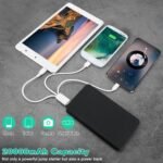 12V Car Jumper Starter 300A Peak 20000 mAh Battery Charger - Image 9