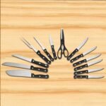 13-Piece: Knife Set Super Sharp Stainless Steel - Image 3
