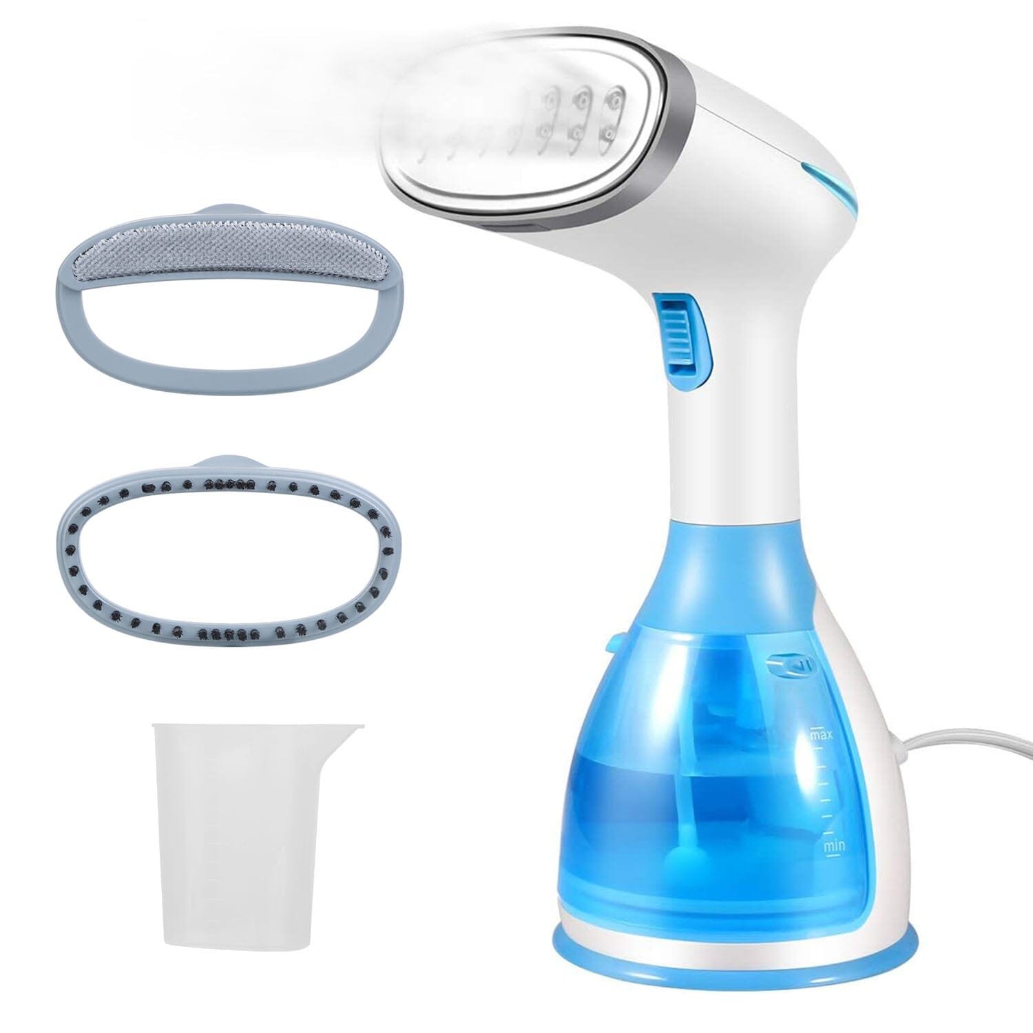 1500W Portable Handheld Clothes Steamer with 2 Brush