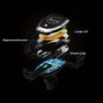 15W Mobile Phone Wireless Charger Mobile Phone Holder - Image 5