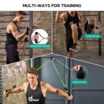 16-Pieces: Resistance Bands Set for Burning Fat & Muscle Strength - Image 5