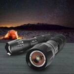 1600 Lumen Aluminum Alloy Tactical Flashlight with Zoom