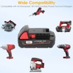 18V Battery Replacement Compatible with Milwaukee M18 Cordless Power Tool - Image 10