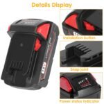 18V Battery Replacement Compatible with Milwaukee M18 Cordless Power Tool - Image 6