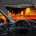 2-in-1 Anti-Glare Auto Sun Visor