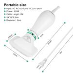 2-in-1 Pet Hair Dryer Blower Slicker Brush Portable Dog Cat Grooming Low Noise - Image 5