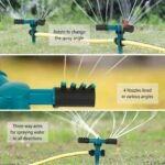 2-Pack: 360 Degree Rotatable Lawn Garden Sprinkler - Image 10