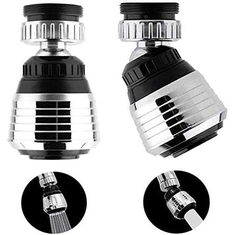 2-Pack: 360 Degree Swivel Faucet Aerator Deluxe Water Saving Faucet Sprayer