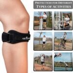 2-Pack: Abco Tech Patella Knee Strap - Knee Pain Relief - Image 5
