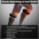 2-Pack: Abco Tech Patella Knee Strap - Knee Pain Relief - Image 2