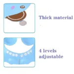 2-Pack: Baby Shower Cap Shield Adjustable - Image 8