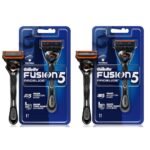 2-Pack: Gillette Fusion5 ProGlide Men's Razor Handle & 1 Blade Refill
