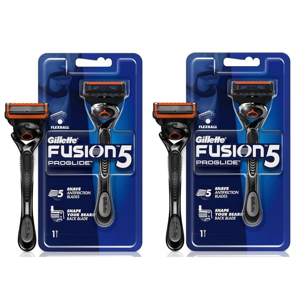 2-pack-gillette-fusion5-proglide-mens-razor-handle-1-blade-refill-mens-grooming-dailysale-976470.jpg 2-Pack: Gillette Fusion5 ProGlide Men's Razor Handle & 1 Blade Refill - Image 1