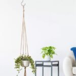 2-Pack: Indoor Outdoor Hanging Pot Rope Net Macrame Plant Hanger - Image 8