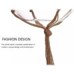 2-Pack: Indoor Outdoor Hanging Pot Rope Net Macrame Plant Hanger - Image 5