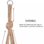 2-Pack: Indoor Outdoor Hanging Pot Rope Net Macrame Plant Hanger - Image 4