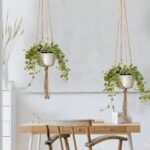 2-Pack: Indoor Outdoor Hanging Pot Rope Net Macrame Plant Hanger