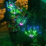 2-Pack: LED Solar Firework Garden Light - Image 3
