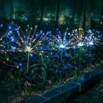 2-Pack: LED Solar Firework Garden Light - Image 2