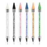 2-Pack: Nail Rhinestone Picker Dotting Tool