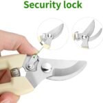 2-Pack: Stainless Steel Bypass Pruning Shears - Image 3