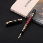 2-Pack: Wood Grain Classical Fountain Pen Ballpoint Pen - Image 7
