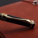 2-Pack: Wood Grain Classical Fountain Pen Ballpoint Pen - Image 8