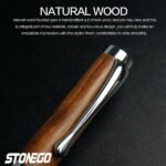 2-Pack: Wooden Twist Ballpoint Pen - Image 4