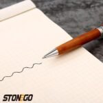 2-Pack: Wooden Twist Ballpoint Pen - Image 8