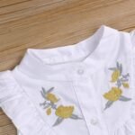 2-Piece: Baby Girls Outfits Clothes T-Shirt Vest Tops + Shorts Pants - Image 4