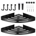 2-Piece: Corner Shower Caddy Shelf - Image 3